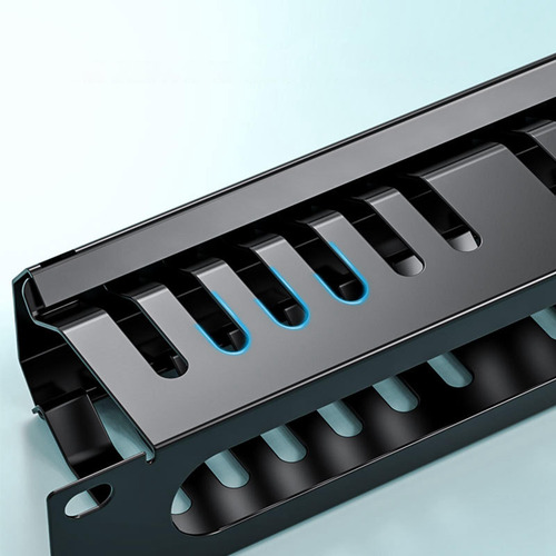 Rack De Servidor De Cabos Organizadores De Fios 24 Slots