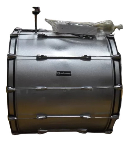 Extm009 Tambora Profesional Plata 24x20x24 Extreme