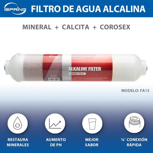 Filtro De Agua De Osmosis Inversa Ispring Fa15