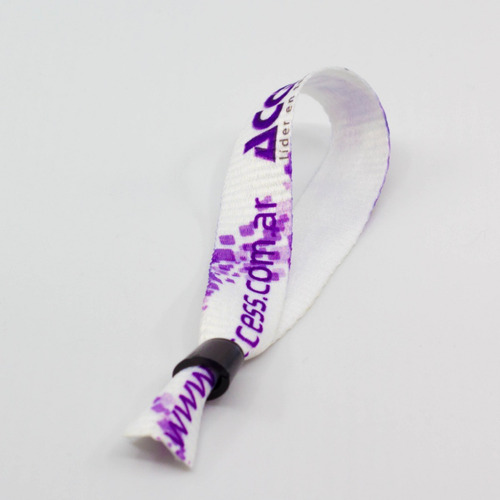 Imagen 2 de 8 de Pulseras Seguridad Poliester Full Color Simple Faz Pack 750u