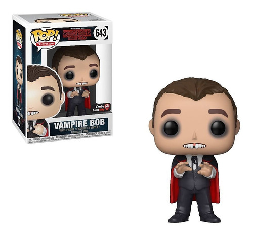 Funko Pop! Vampire Bob Stranger Things Gamestop Exclusive
