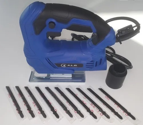 Imagen 2 de 3 de Sierra Caladora Kld 500w 3.300rpm +10 Hojas De Sierras