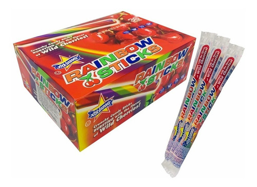 Dulces Rainbow-sticks-x-36
