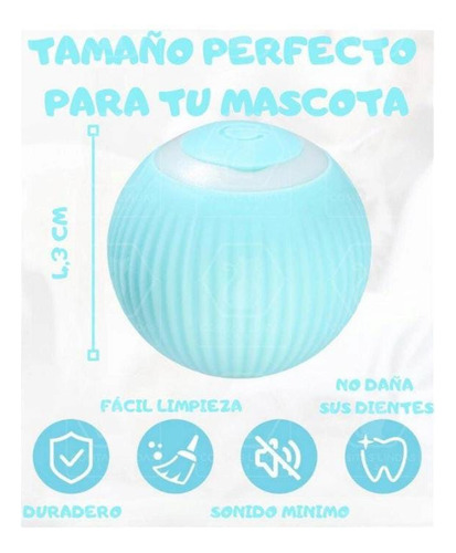 Juguete Gato Bola Interactivo Inteligente Mascota Varios