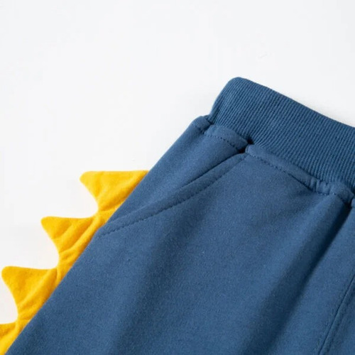 Short Bermuda Algodón Estilo Jogger Para Niños