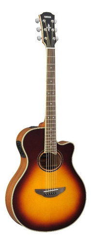 Guitarra Electroacústica Yamaha Apx700ii Brown Sunburst