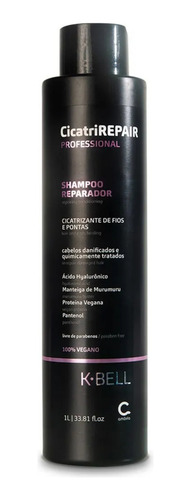 Shampoo Reparador Cicatrirepair K-bell 1l