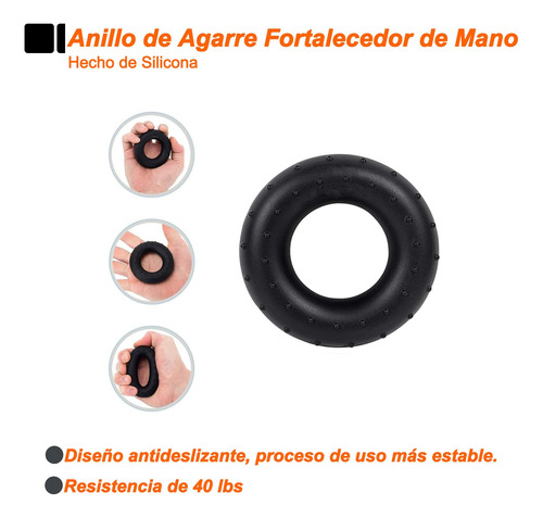 Fortalecedor De Agarre De Mano 5 En 1 Ajustable 5 60kg