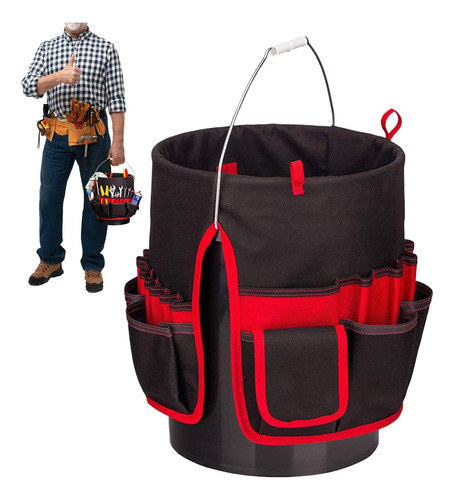 Cubo De Almacenamiento De Herramientasbolsa Para Cinturón