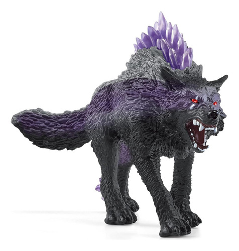 Monstruo Lobo Sombra Schleich 42554 Con Abrigo Púrpura
