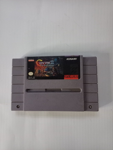 Contra Iii The Alien Wars Snes