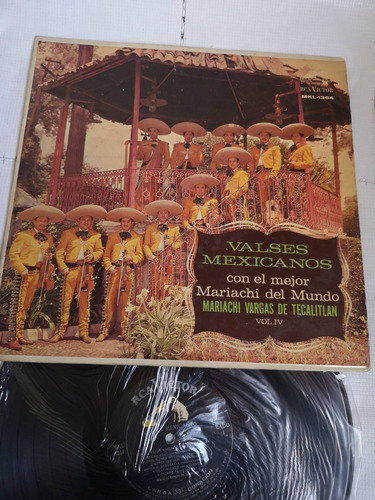 Mariachi Vargas De Tecalitlan Valses Mexicanos Disco Vinil 