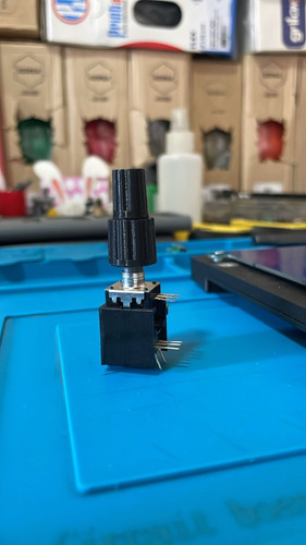 Encoder Dual Concéntrico Rotativo Con Push Button 24p Burns