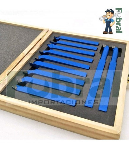 Imagen 3 de 8 de Porta Herramientas Soldadas De 8mm X 90mm 11 Piezas Fubral