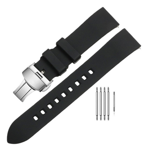 Correa De Reloj De Silicona Correa De Repuesto Premium 21mm