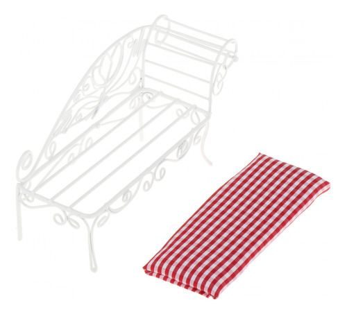 Sofá Cama En Miniatura Para Casa De Muñecas, Accesorio
