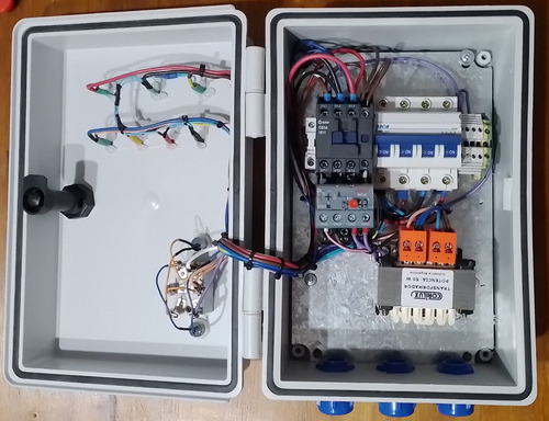 Tablero Control Bomba Trifásica Agua Automático Tanq Y Cist
