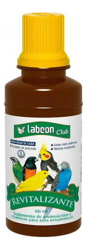 Suplemento Labcon Club Revitalizante Para Pássaros - 100ml