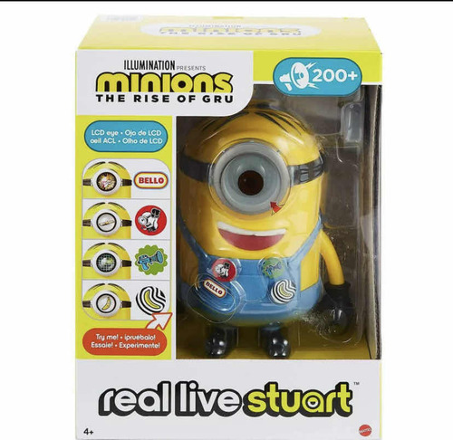 Real Stuar Minions Muñeco Con Sonido