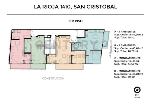 Imagen 11 de 18 de Fideicomiso Al Costo En San Cristóbal - Departamento Dos Ambientes
