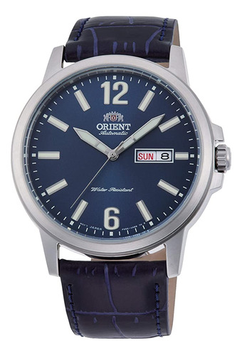 Orient Classic Automatic Blue Dial Reloj Para Hombre Ra-aa0c