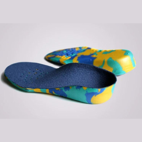 Plantilla infantil, soporte ideal para un desarrollo saludable, color azul, plantilla talla 23-26