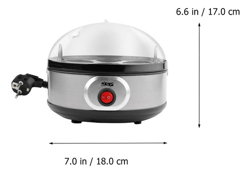 Mini Hervidor De Huevos De Acero Inoxidable Con Función De T