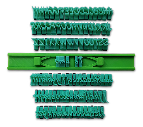 Sellitos De Letras Abecedario Manuscrita + Guia