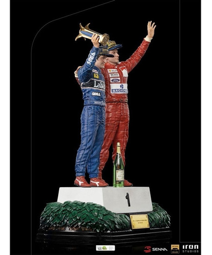 Ayrton Senna And Alain Prost Deluxe 1/10 - Iron Studios