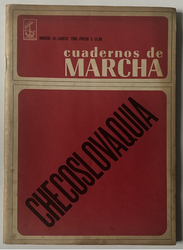 Cuadernos De Marcha Nº 16, 1968, Checoslovaquia ,3ce5