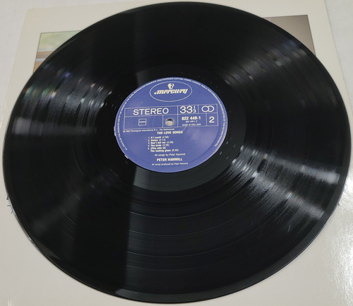 Peter Hammill The Love Songs Lp Holanda 1ra Ed Van Der Graaf (Usado)