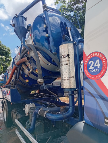 Caminhao Volkswagem 17-190 Limpa Fossa E Hidrojato De 12.000