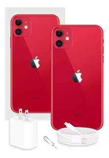 Apple iPhone 11 64 Gb Rojo Con Caja Original Accesorios Manual