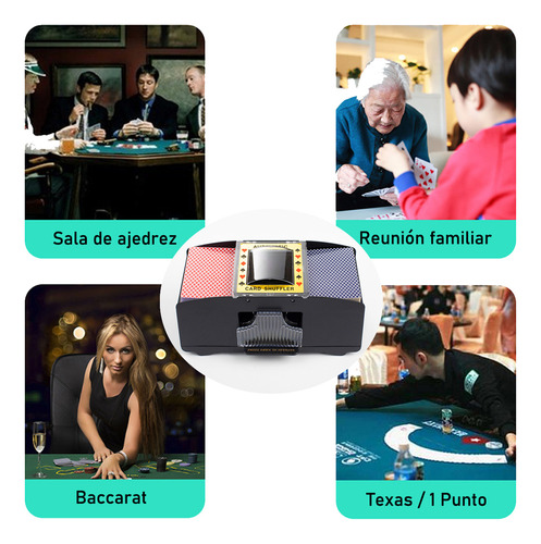 Automático De Cartas De Póquer Barajador De Cartas+poker Set
