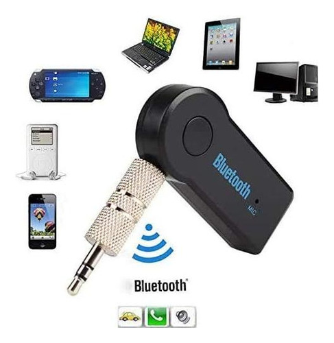 Receptor Bluetooth 5.0 Audio Inalámbrico Con Conector Aux 3.