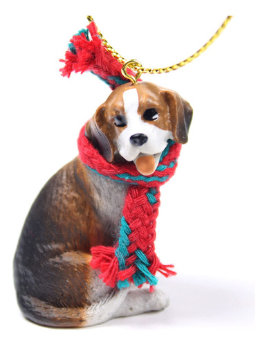Beagle Tiny One - Adorno De Navidad En Miniatura