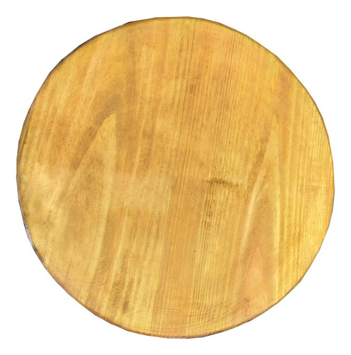 Tampo Para Mesa 70 Cm Madeira Cor Marrom