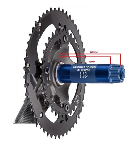 Pedivela Fsa Sl-k 48/32d Modular Ad Bb386evo Carbono 172.5mm