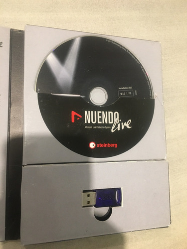 Nuendo Live Para Grabacion Multi Track, Usb Licencia (Usado)