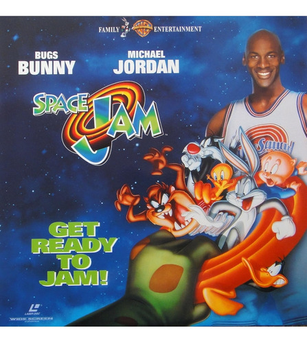 Space Jam Bugs Bunny Michael Jordan Laser Disc 1997 (Usado)