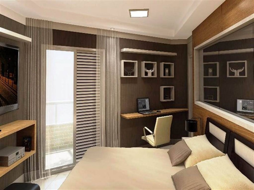 Imagem 2 de 16 de Apartamento Com 2 Dorms, Caicara, Praia Grande - R$ 456 Mil, Cod: 1085 - Rno1085