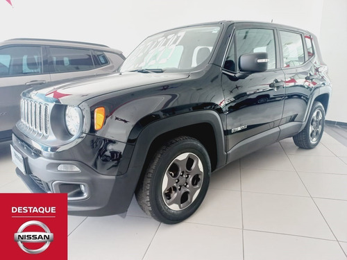Imagem 3 de 13 de Renegade Sport 1.8 Flex Manual 2016 Preto