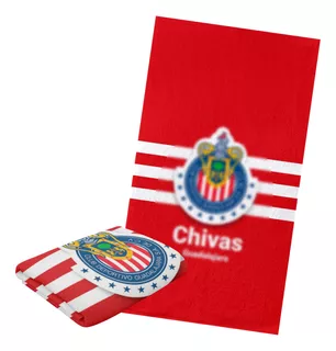 Toalla De Baño Club Chivas Rayadas Guadalajara Microfibra