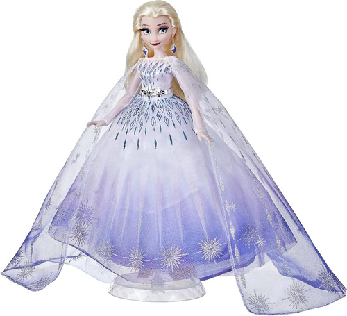 Muñeca Elsa Frozen Ii Disney Style Series Deluxe Hasbro (Usado)