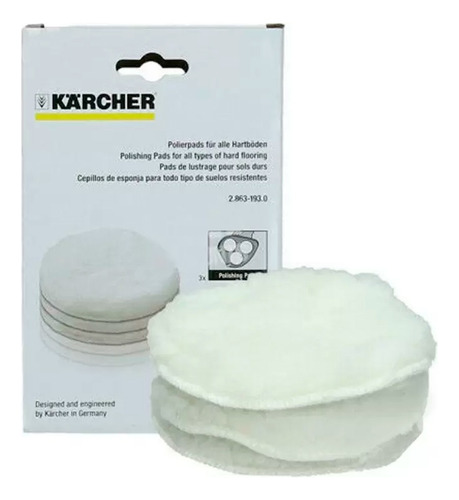 Almohadilla De Pulido Karcher Universal Para Fp303 3 Pz