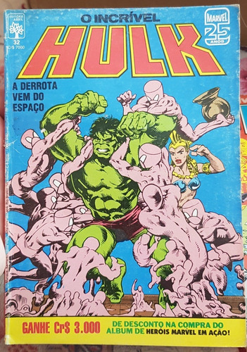 O Incrivel Hulk Nº 32 - Ed. Abril (1986)