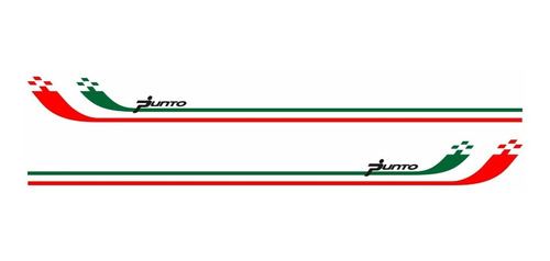 Adesivo Faixa Lateral Fiat Punto Pntof17