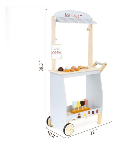 Carro De Helados De Juguete Para Niños