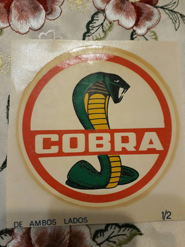 Calco Al Agua. Cobra.