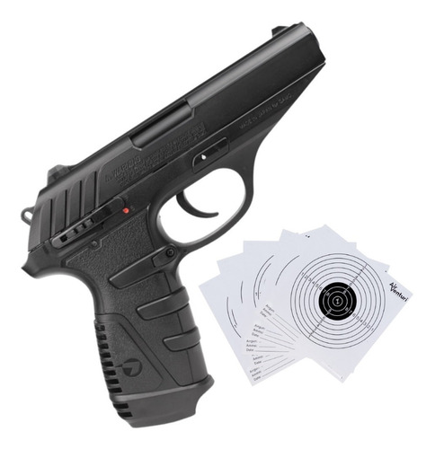 Pistola Gamo P-25 Blowback  .177 Co2 Airsoft Xchws P